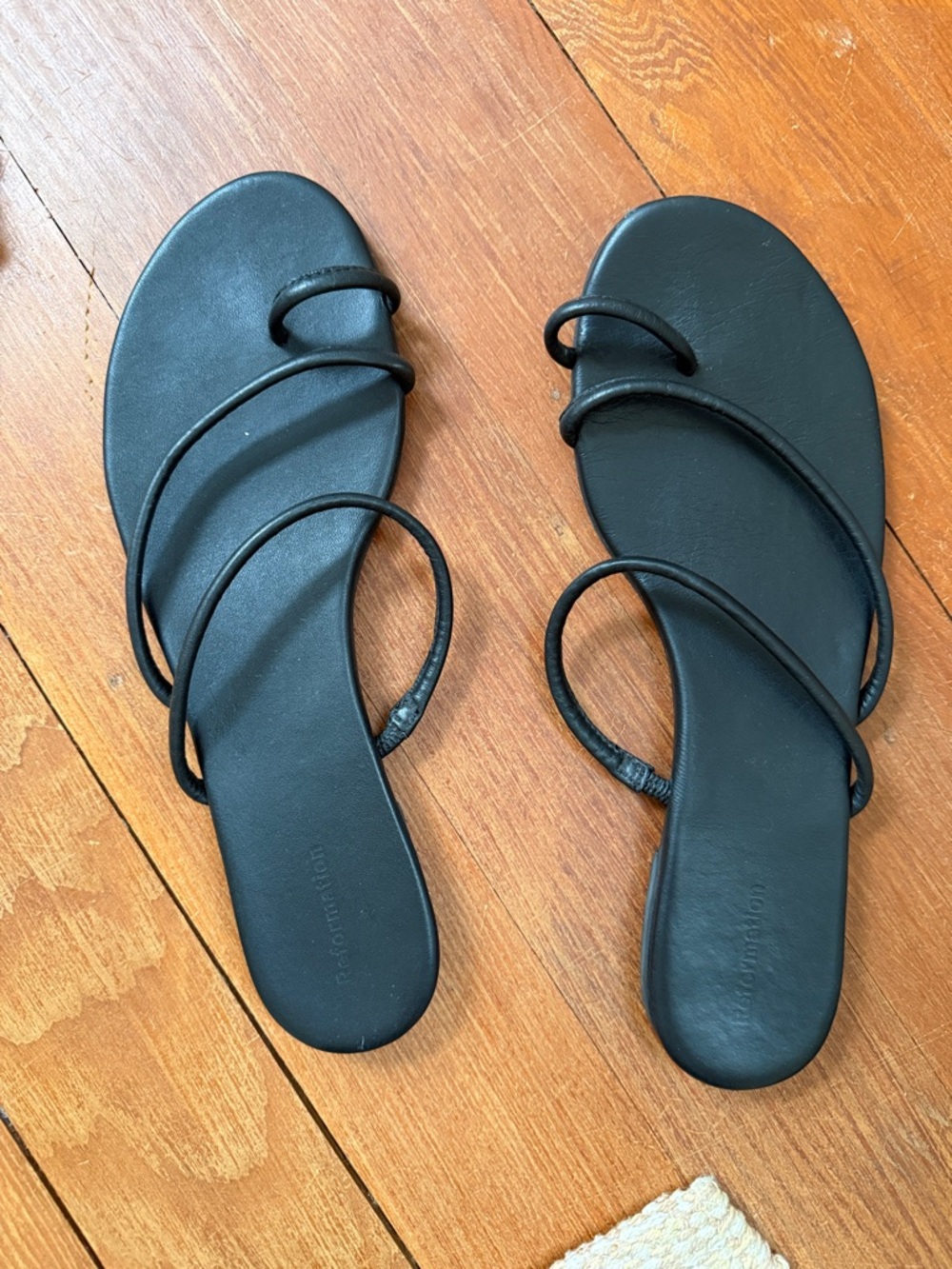 Reformation strappy flats